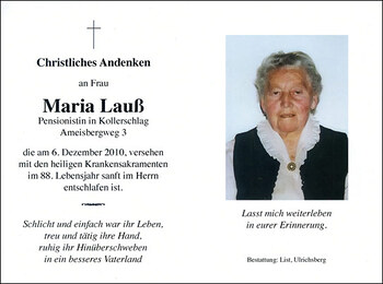 Maria Lauß