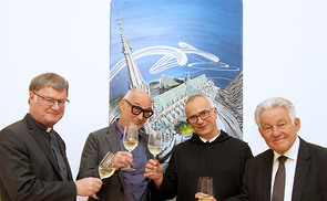 Am 3. Oktober 2018 präsentierte die Initiative ProMariendom den neuen Domwein zur Erhaltung des Linzer Mariendoms.