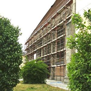 Baustelle Kirche