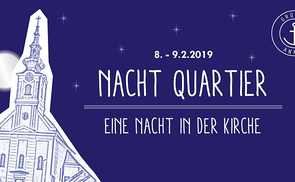 'Nacht Quartier' in der Linzer Jugendkirche