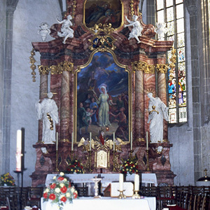 Renovierung Pfarrkirche 1991/92