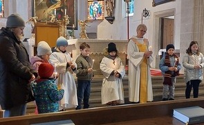 Maria Lichtmess in der Pfarrgemeinde Hörsching