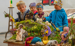 Palmsonntag in der Pfarrgemeinde Kirchdorf