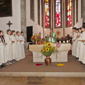 Abschieds-Gottesdienst und -feier mit P. Martin