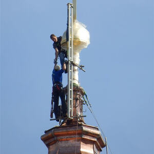 Turmkreuzsteckung